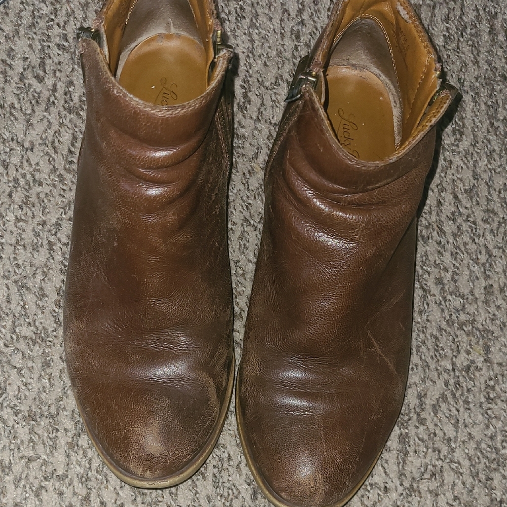 Lucky Brand Tan Leather Insole Shoes